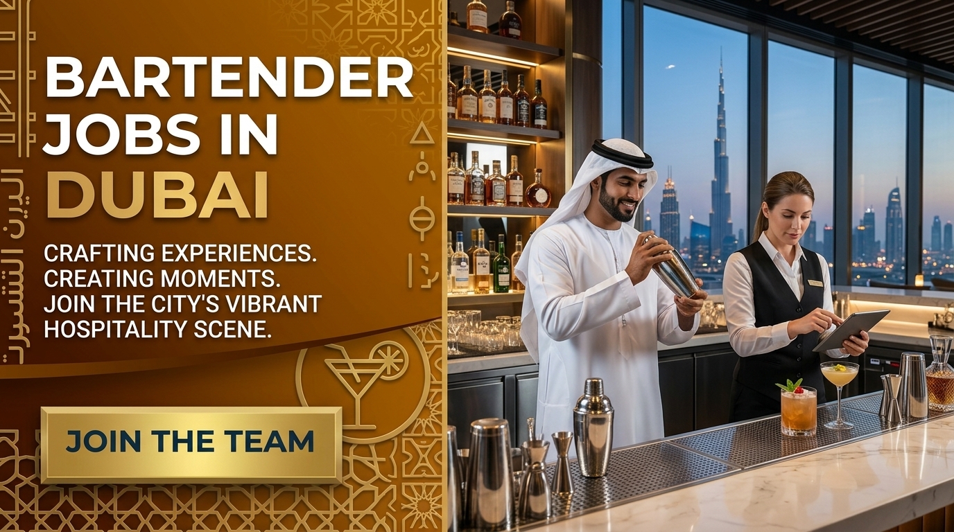 Bartender Jobs in Dubai