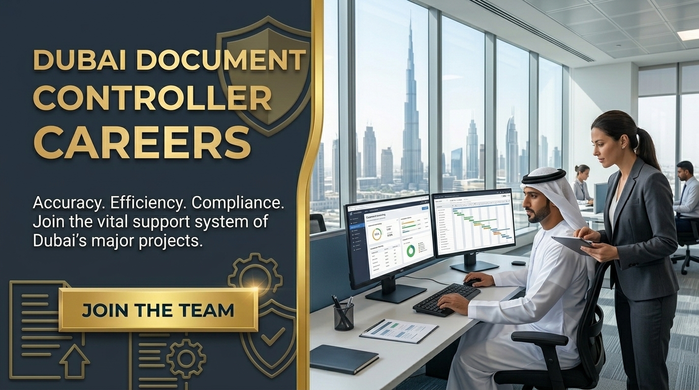 Document Controller Jobs in Dubai