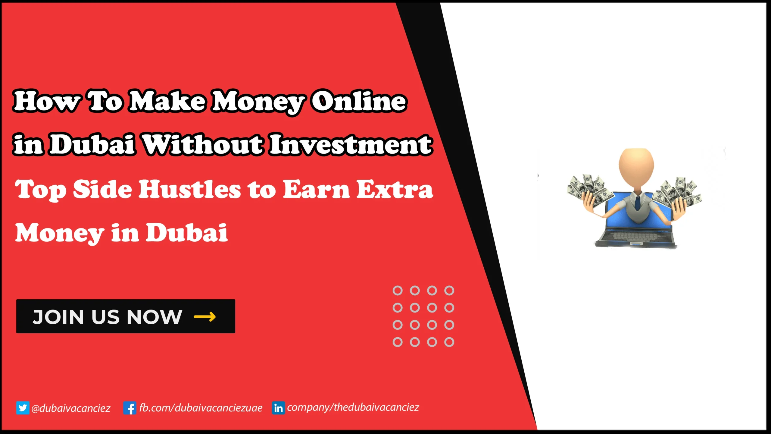 How to Make Money Online in Dubai Without Investment