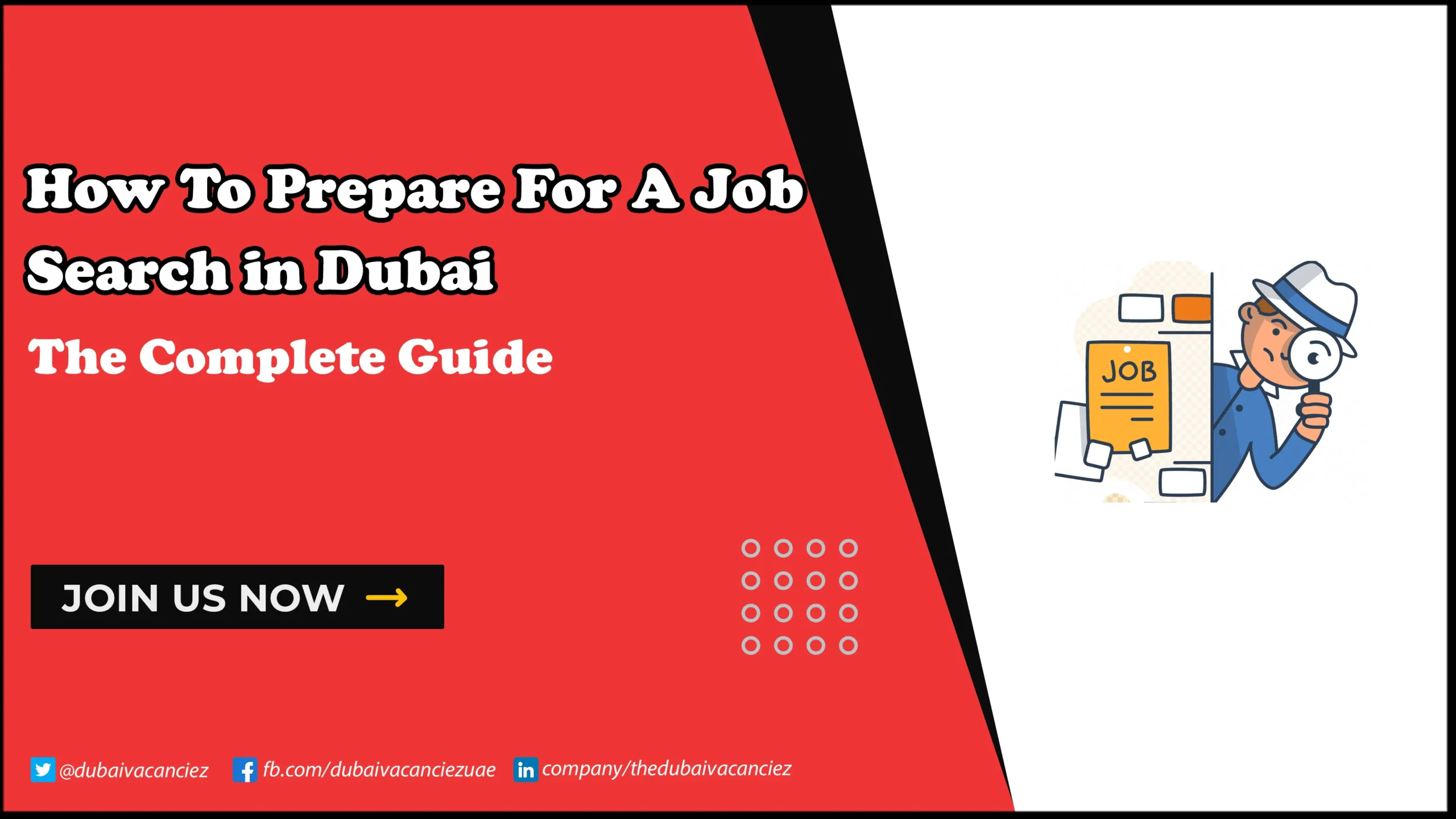 How to Prepare for a Job Search in Dubai