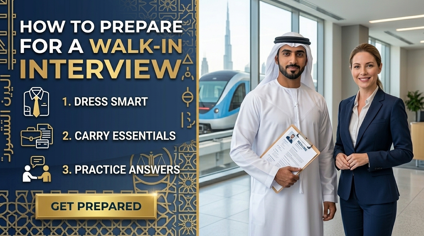 How to Prepare for a Walk-in Interview