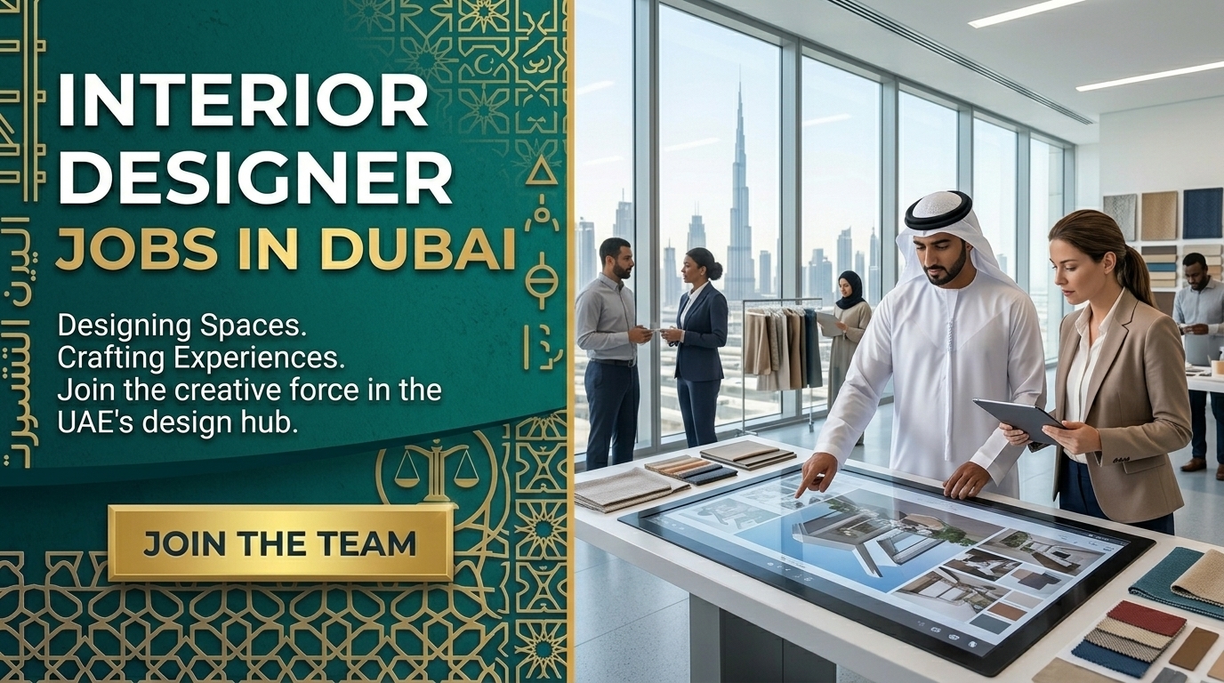 Interior Designer Jobs in Dubai
