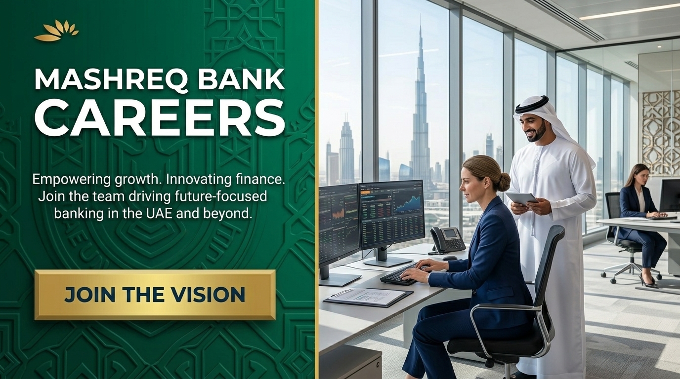 Mashreq Bank Careers