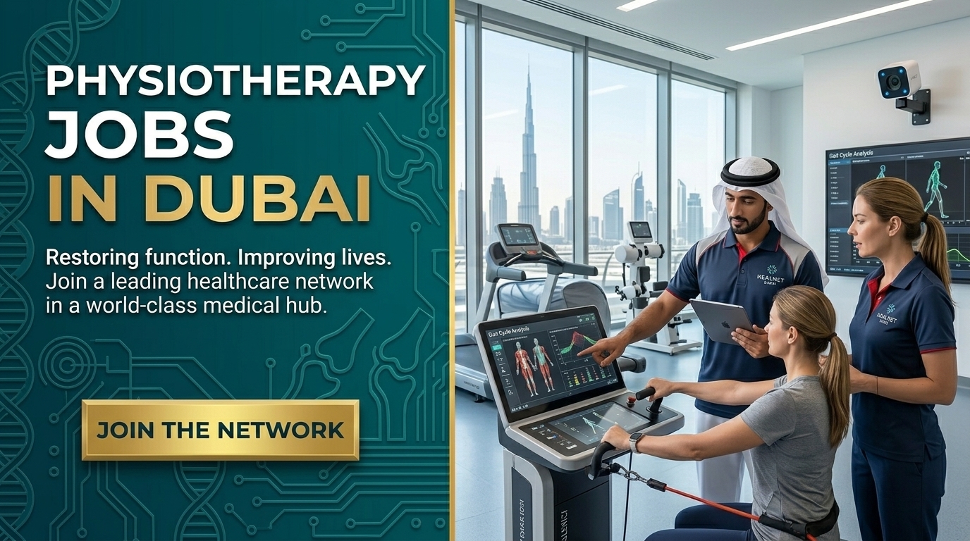 Physiotherapy Jobs in Dubai